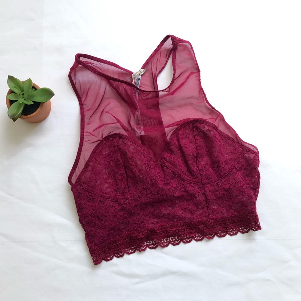 Free People longline bralette XS NWT